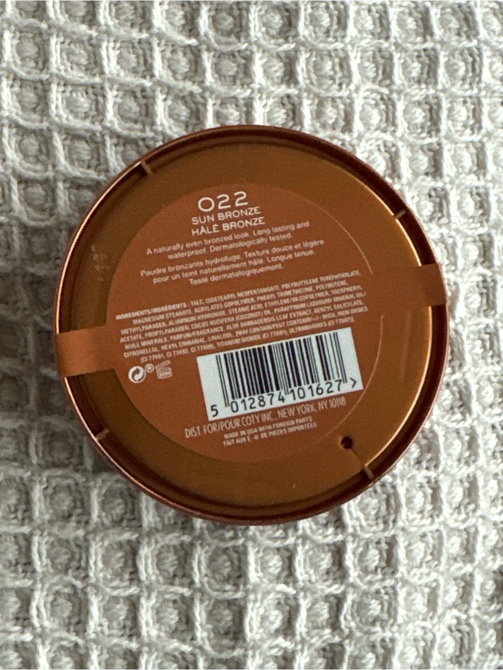 Rimmel Natural Bronzer Pressed Powder - Warm Brown. Brand new. - Picture 2 of 2